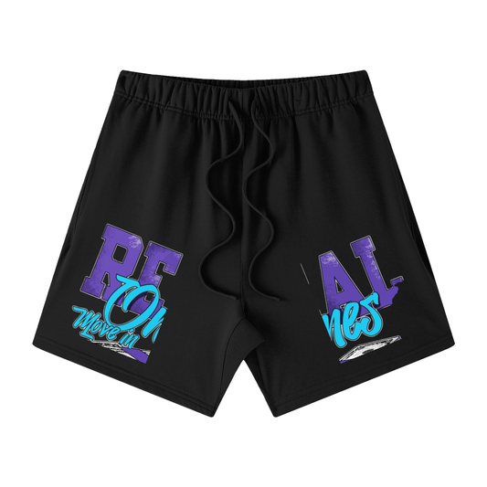 AP Real Ones Loose Fit Cotton Shorts