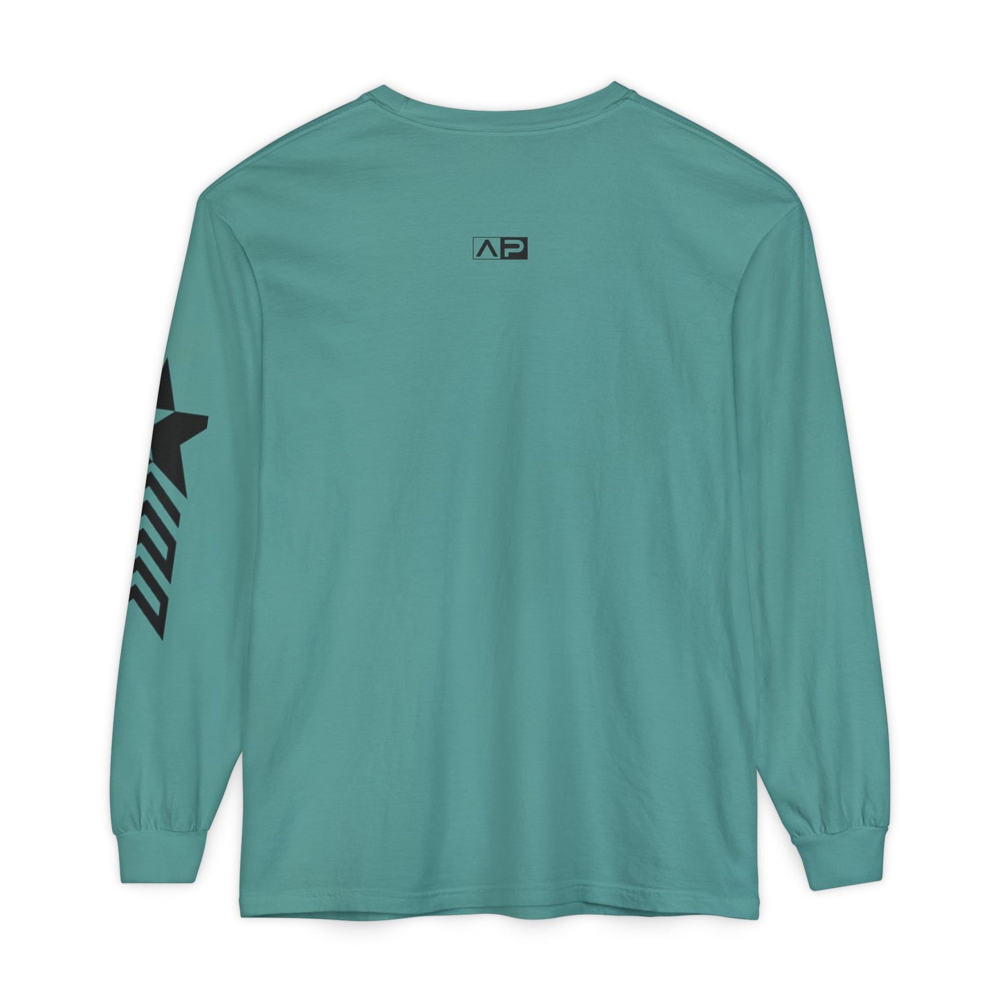AP Logo  Long Sleeve T-Shirt | Casual Wear, Gift for Him Everyday Essentials, Trendy Fashion, Graphic Tee