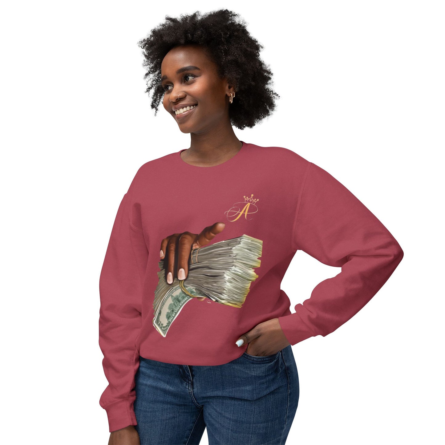 AP Money Grip Sweatshirt, Casual Wear, Street Style, Gift for Him Unique Graphic Design