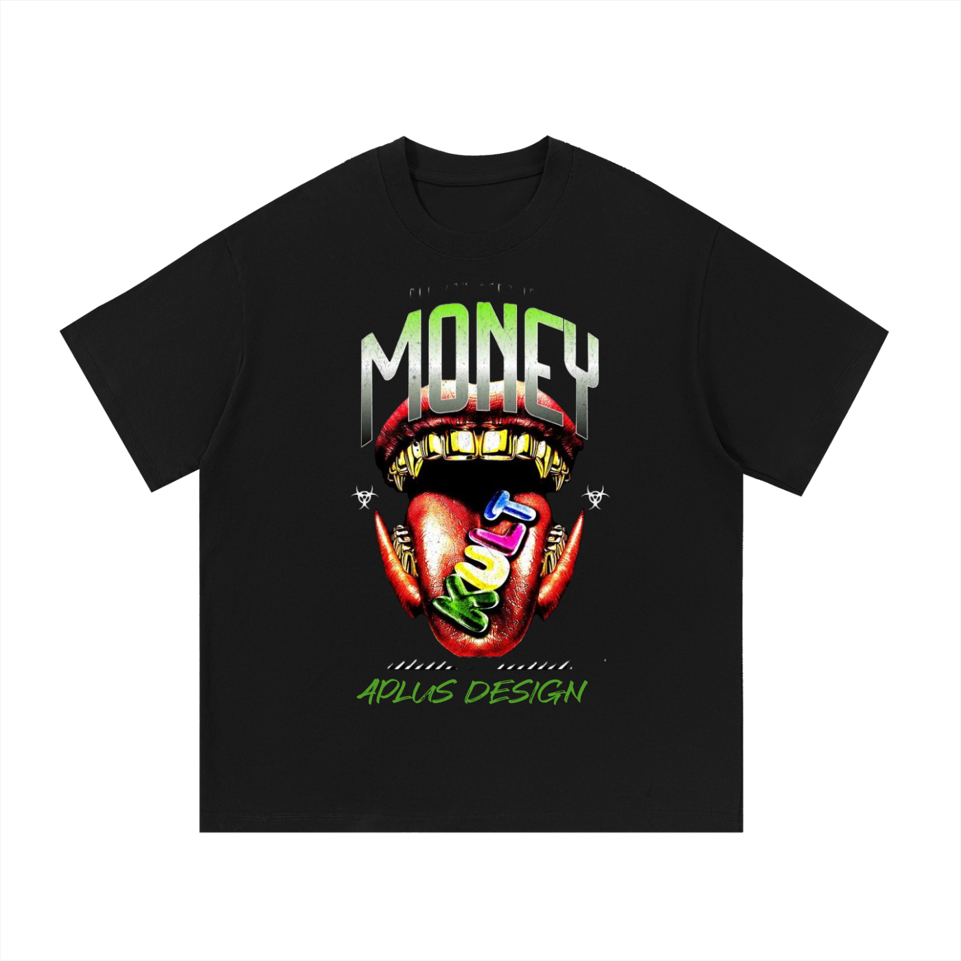 AP All U need Is Money Cotton T-Shirt