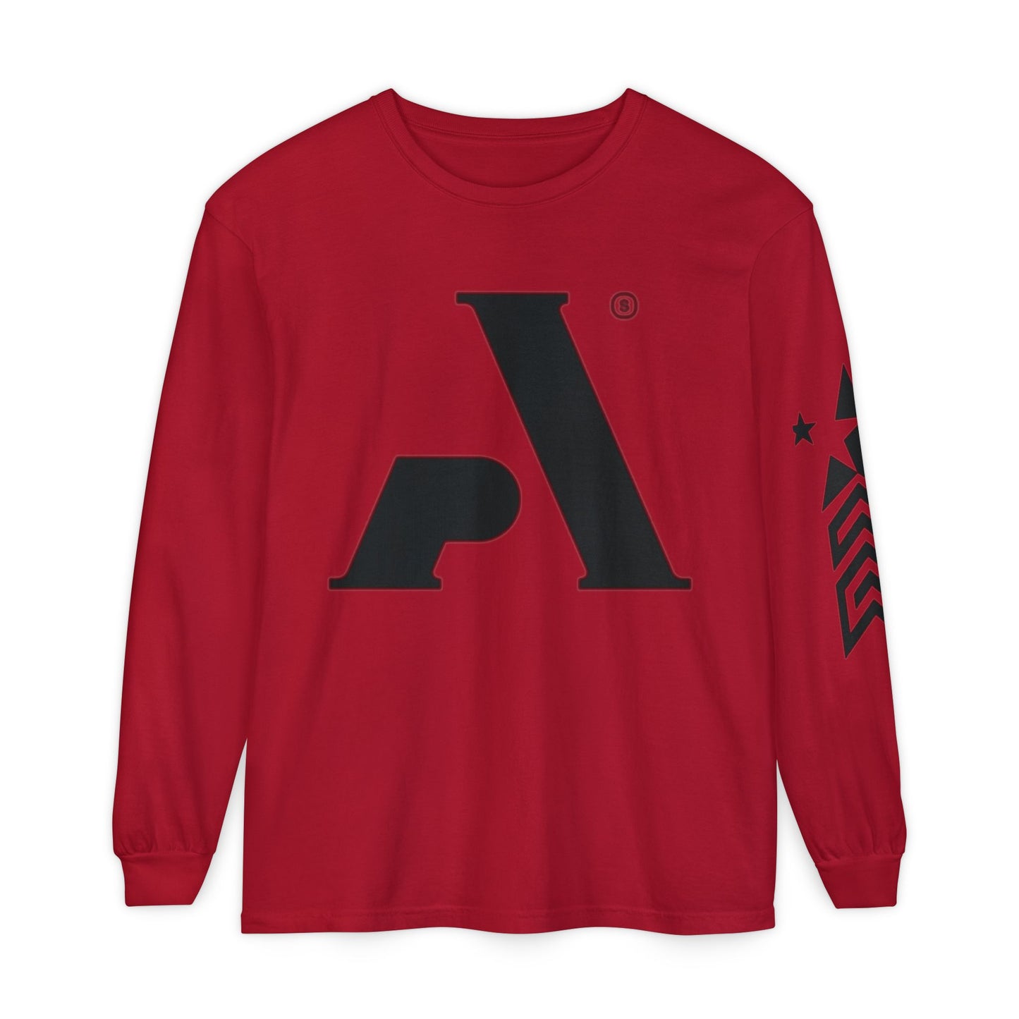 AP Logo  Long Sleeve T-Shirt | Casual Wear, Gift for Him Everyday Essentials, Trendy Fashion, Graphic Tee
