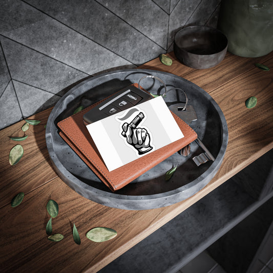 Creative Business Cards with Bold Hand Design
