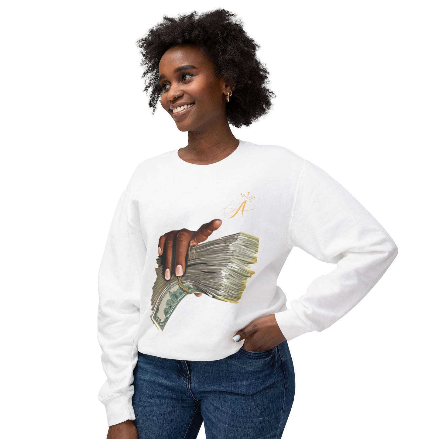 AP Money Grip Sweatshirt, Casual Wear, Street Style, Gift for Him Unique Graphic Design