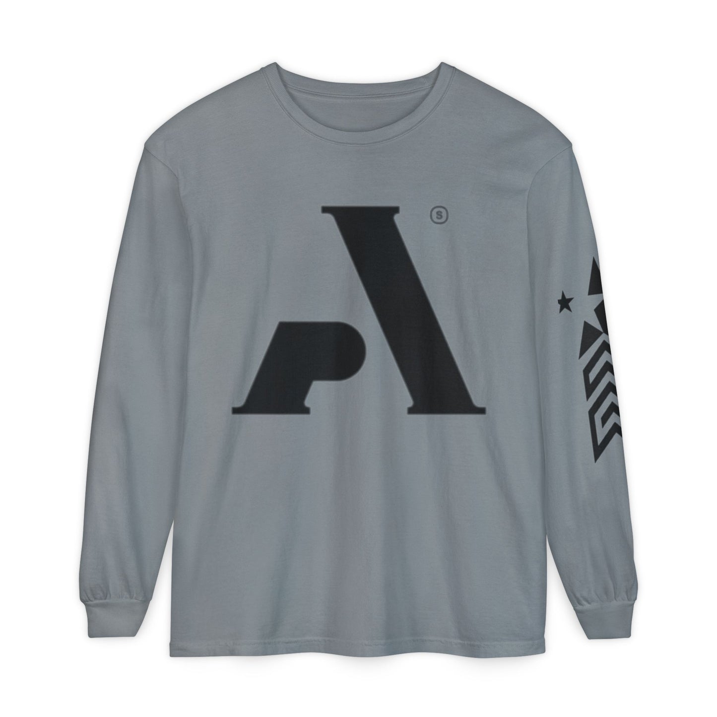 AP Logo  Long Sleeve T-Shirt | Casual Wear, Gift for Him Everyday Essentials, Trendy Fashion, Graphic Tee