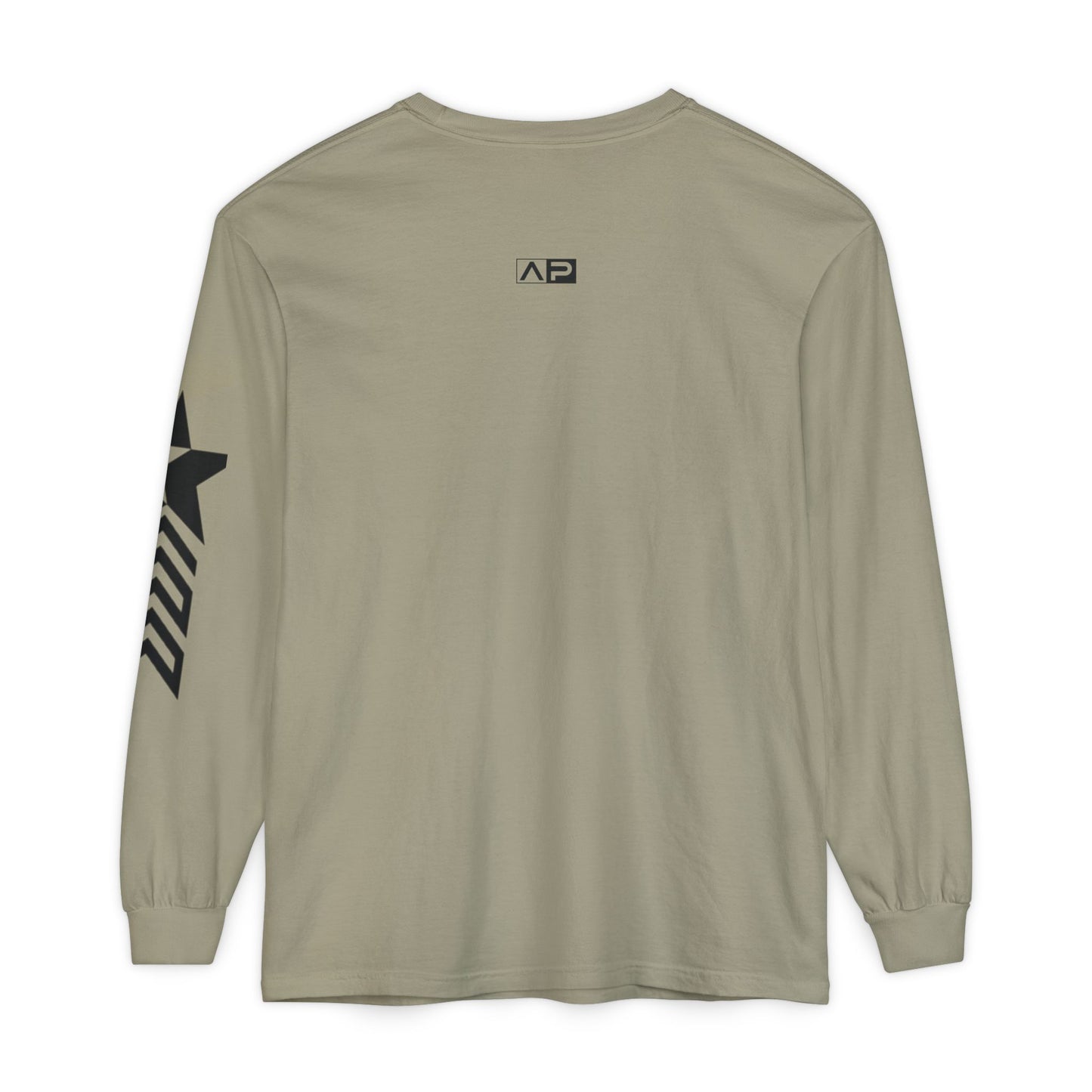 AP Logo  Long Sleeve T-Shirt | Casual Wear, Gift for Him Everyday Essentials, Trendy Fashion, Graphic Tee
