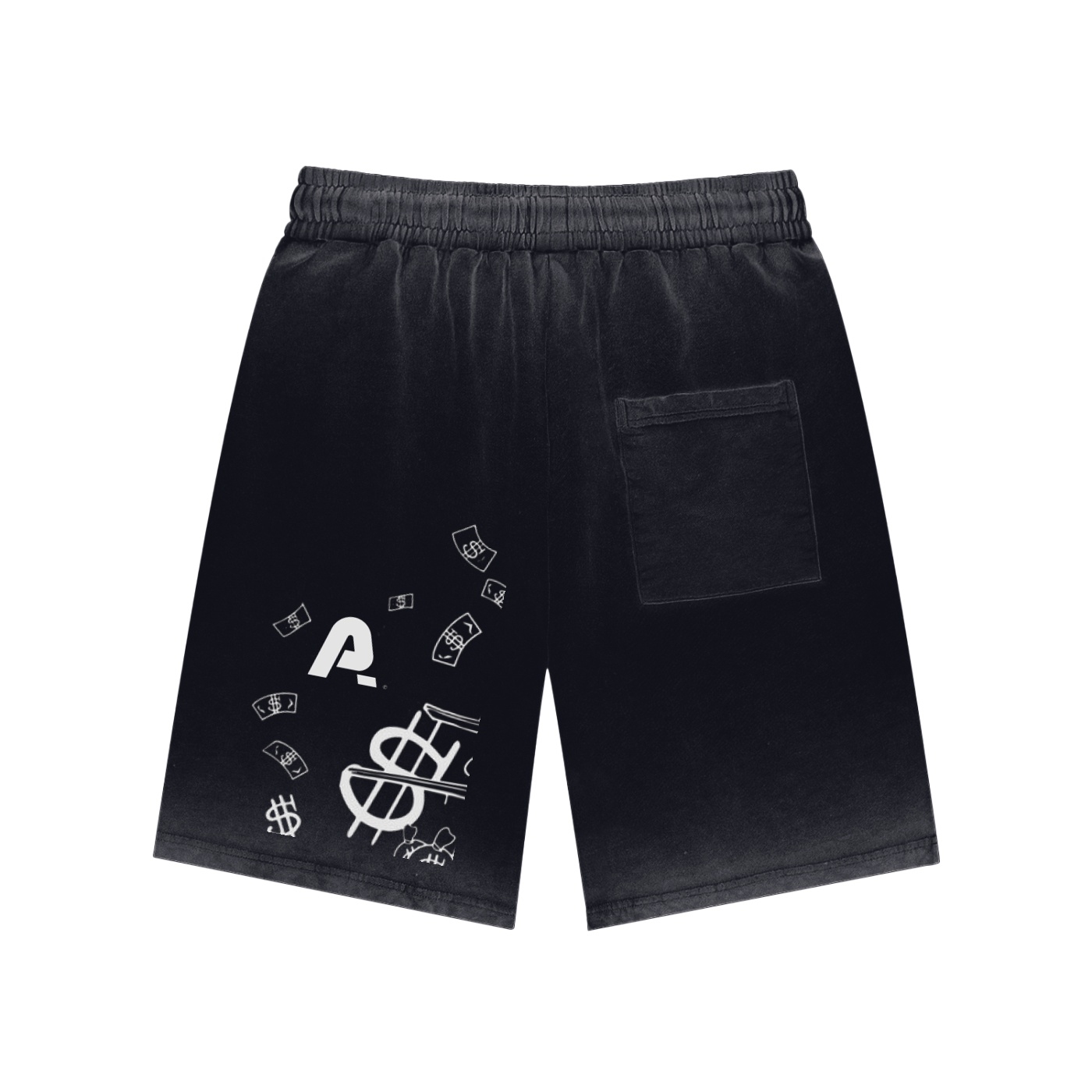 AP Monopoly Money Dyed Sweatshorts