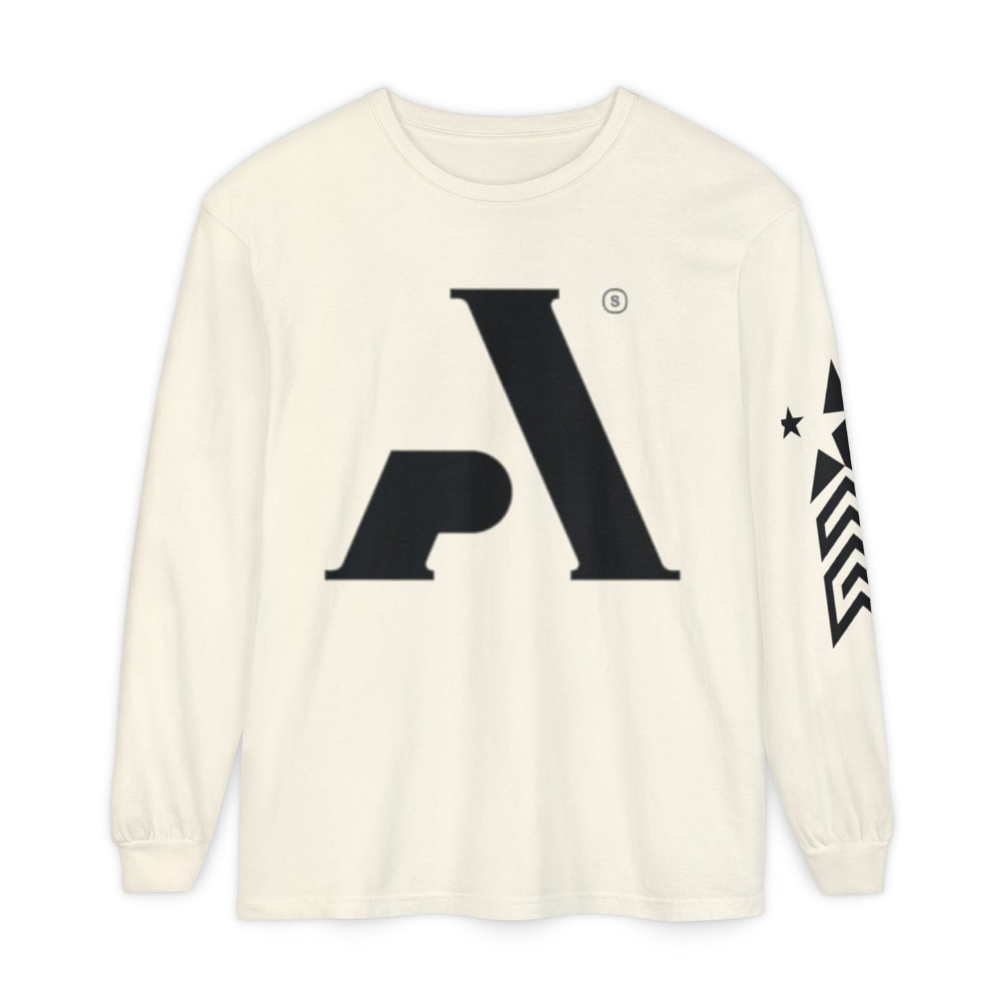 AP Logo  Long Sleeve T-Shirt | Casual Wear, Gift for Him Everyday Essentials, Trendy Fashion, Graphic Tee