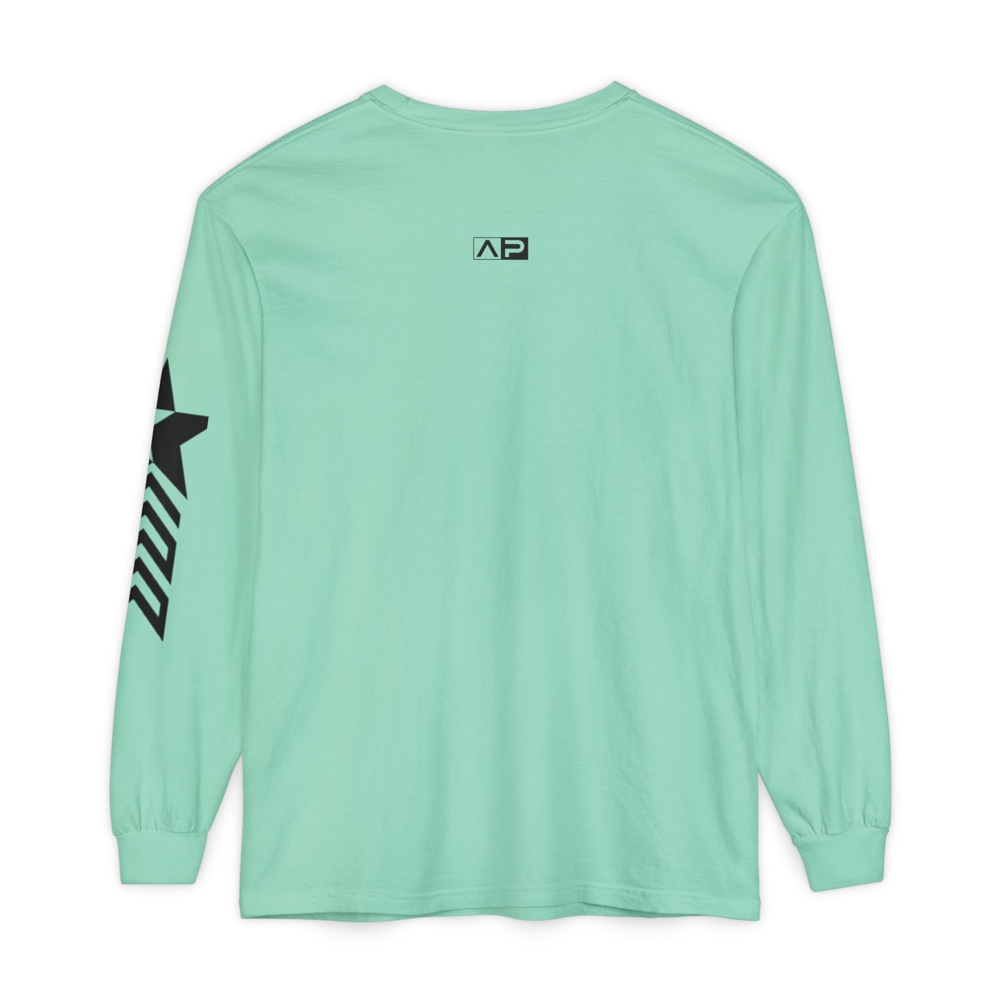 AP Logo  Long Sleeve T-Shirt | Casual Wear, Gift for Him Everyday Essentials, Trendy Fashion, Graphic Tee