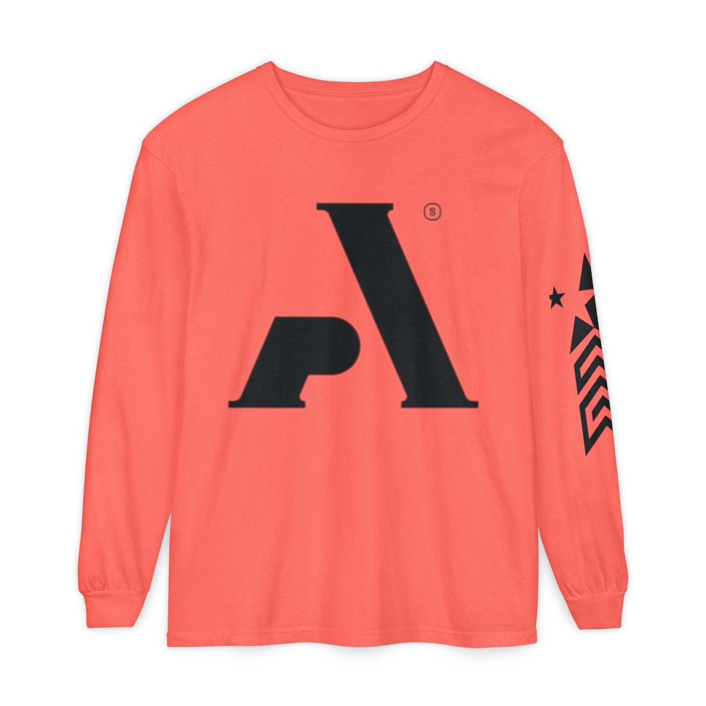 AP Logo  Long Sleeve T-Shirt | Casual Wear, Gift for Him Everyday Essentials, Trendy Fashion, Graphic Tee