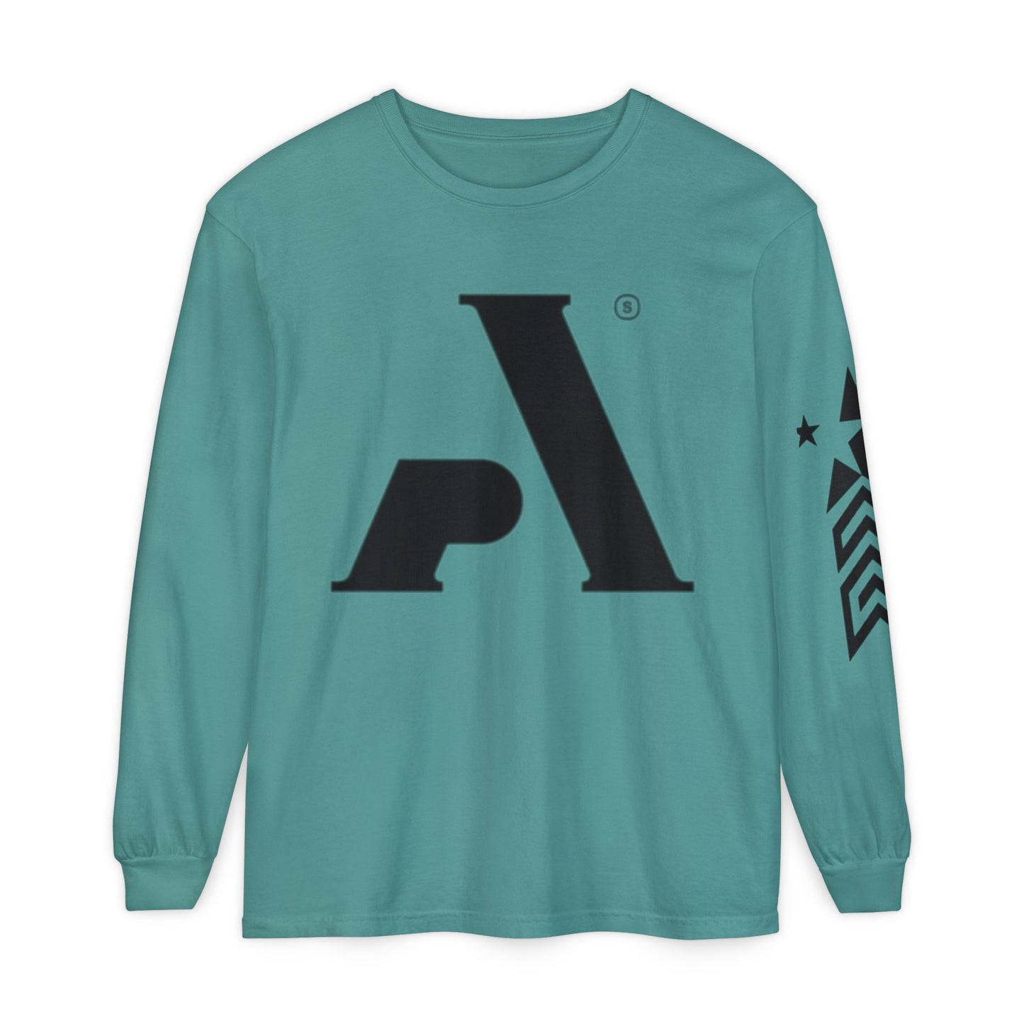 AP Logo  Long Sleeve T-Shirt | Casual Wear, Gift for Him Everyday Essentials, Trendy Fashion, Graphic Tee