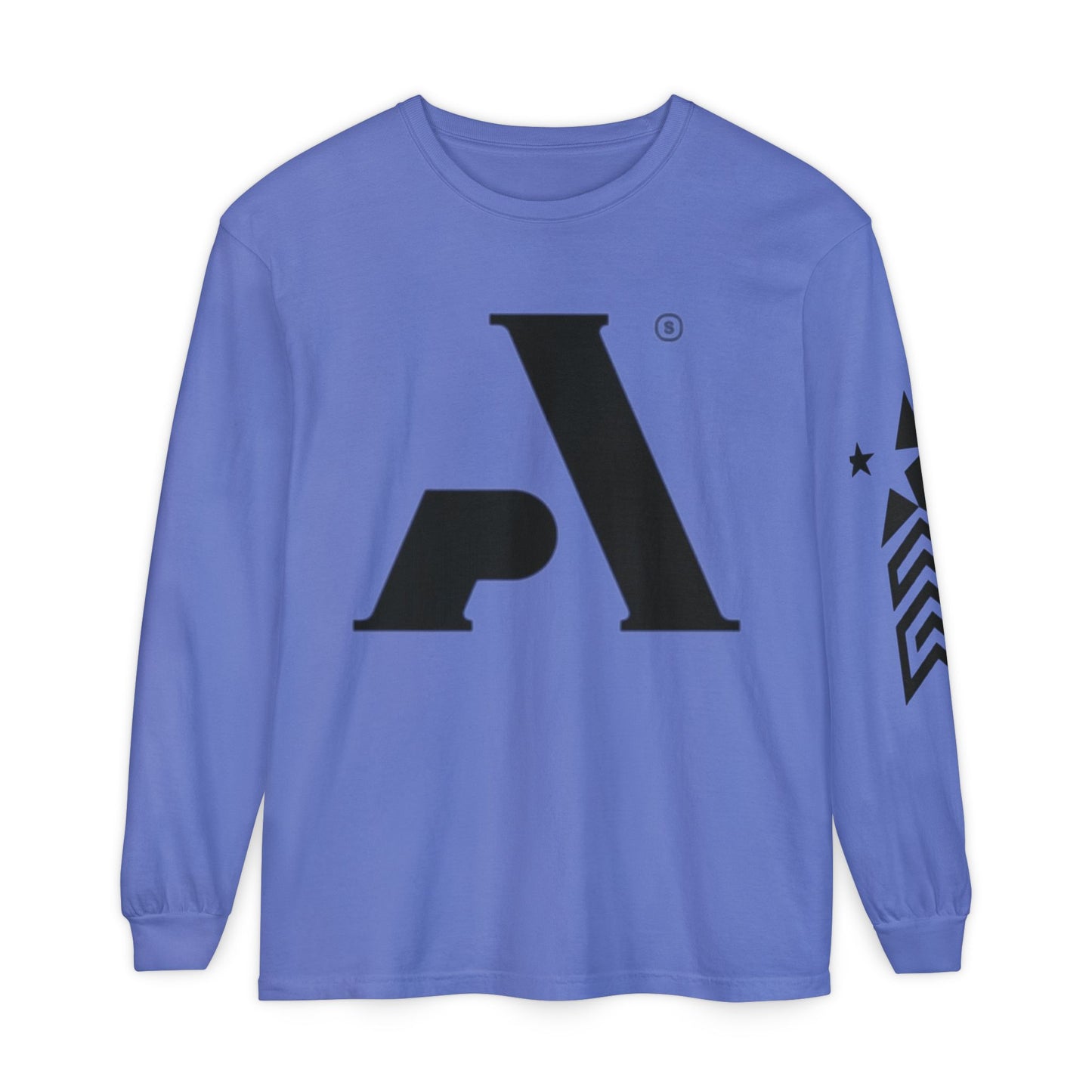 AP Logo  Long Sleeve T-Shirt | Casual Wear, Gift for Him Everyday Essentials, Trendy Fashion, Graphic Tee