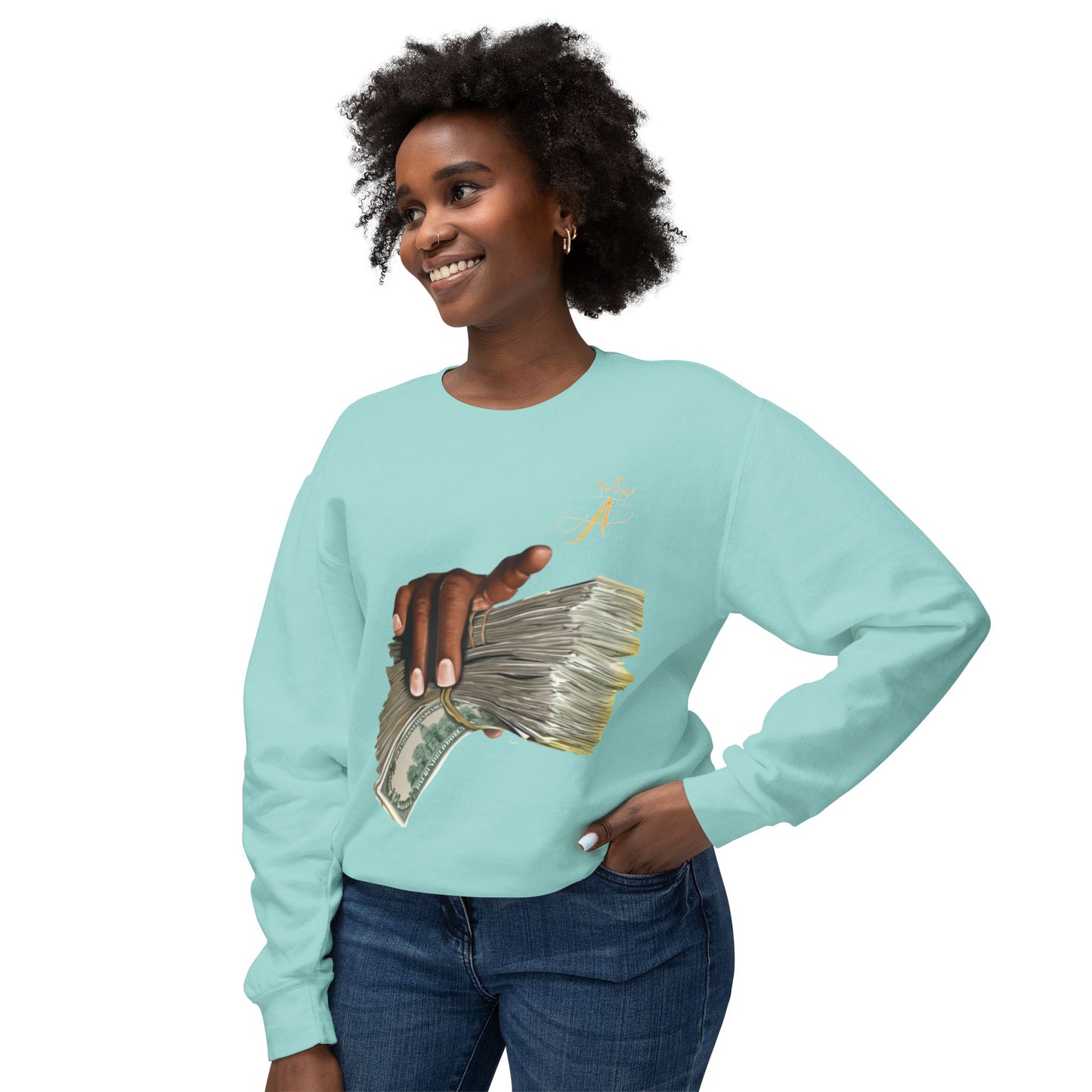 AP Money Grip Sweatshirt, Casual Wear, Street Style, Gift for Him Unique Graphic Design