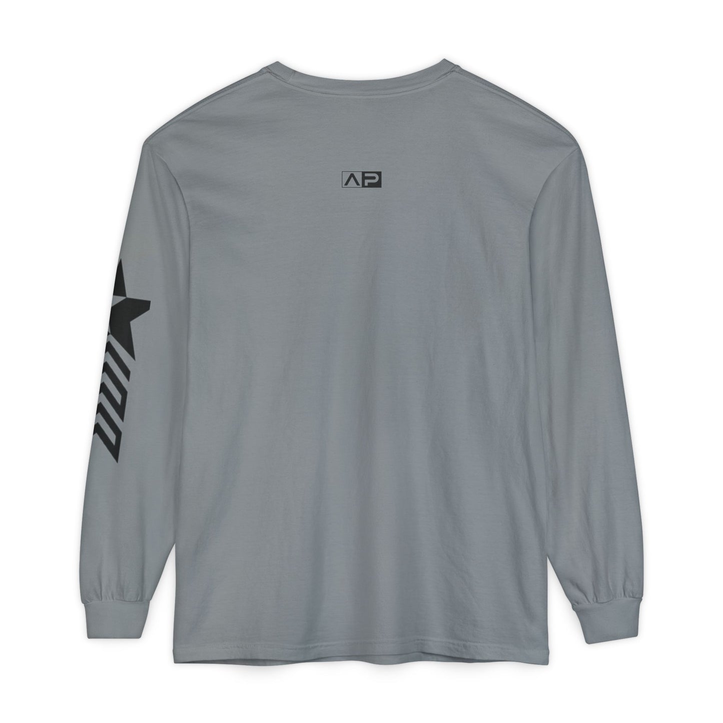 AP Logo  Long Sleeve T-Shirt | Casual Wear, Gift for Him Everyday Essentials, Trendy Fashion, Graphic Tee