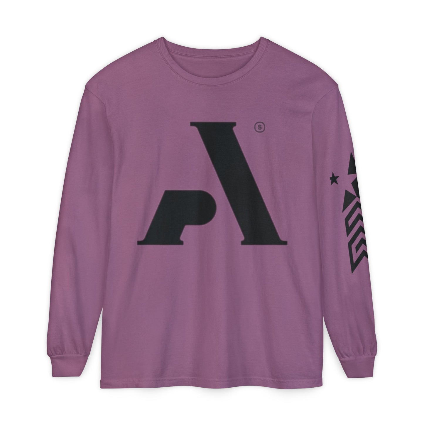 AP Logo  Long Sleeve T-Shirt | Casual Wear, Gift for Him Everyday Essentials, Trendy Fashion, Graphic Tee