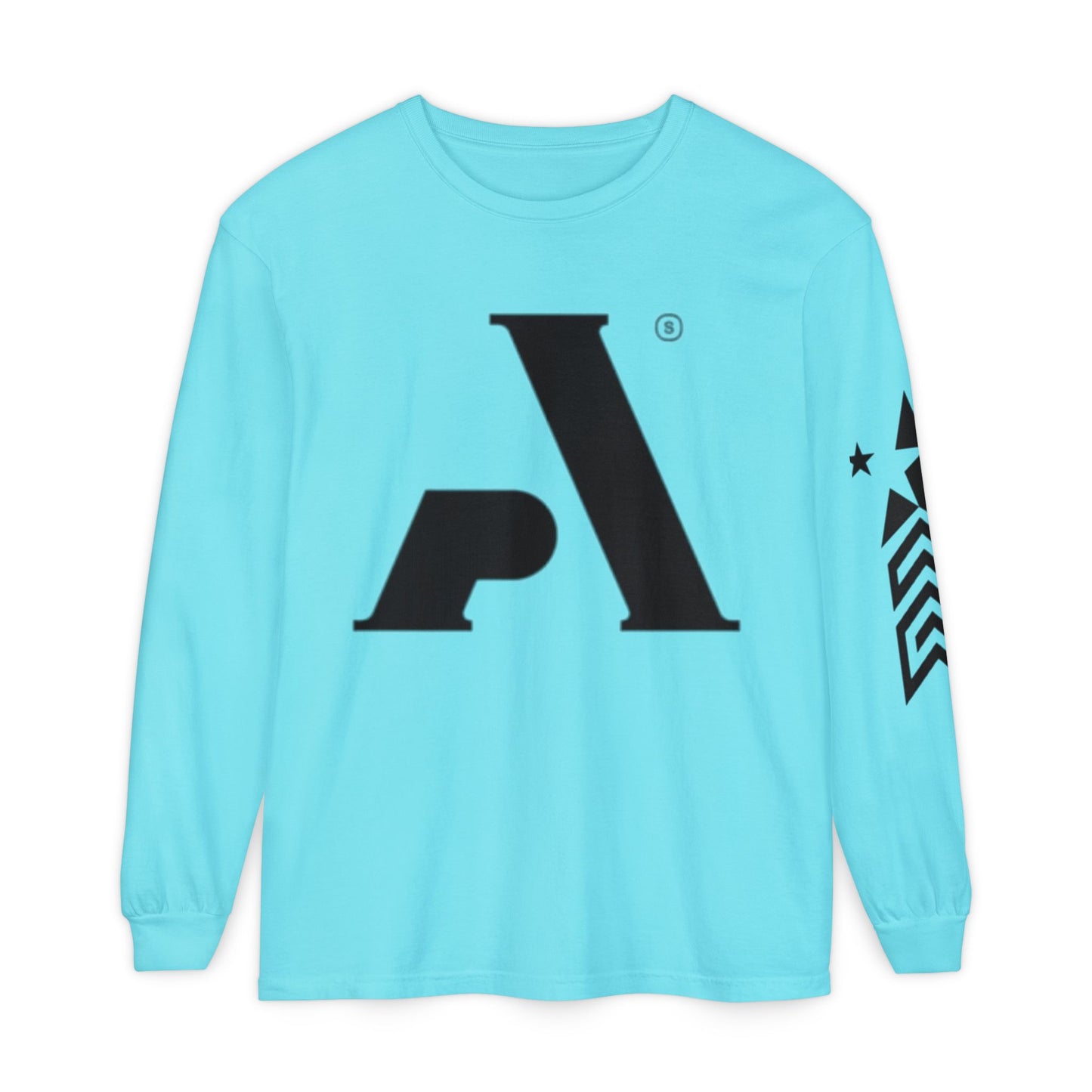AP Logo  Long Sleeve T-Shirt | Casual Wear, Gift for Him Everyday Essentials, Trendy Fashion, Graphic Tee