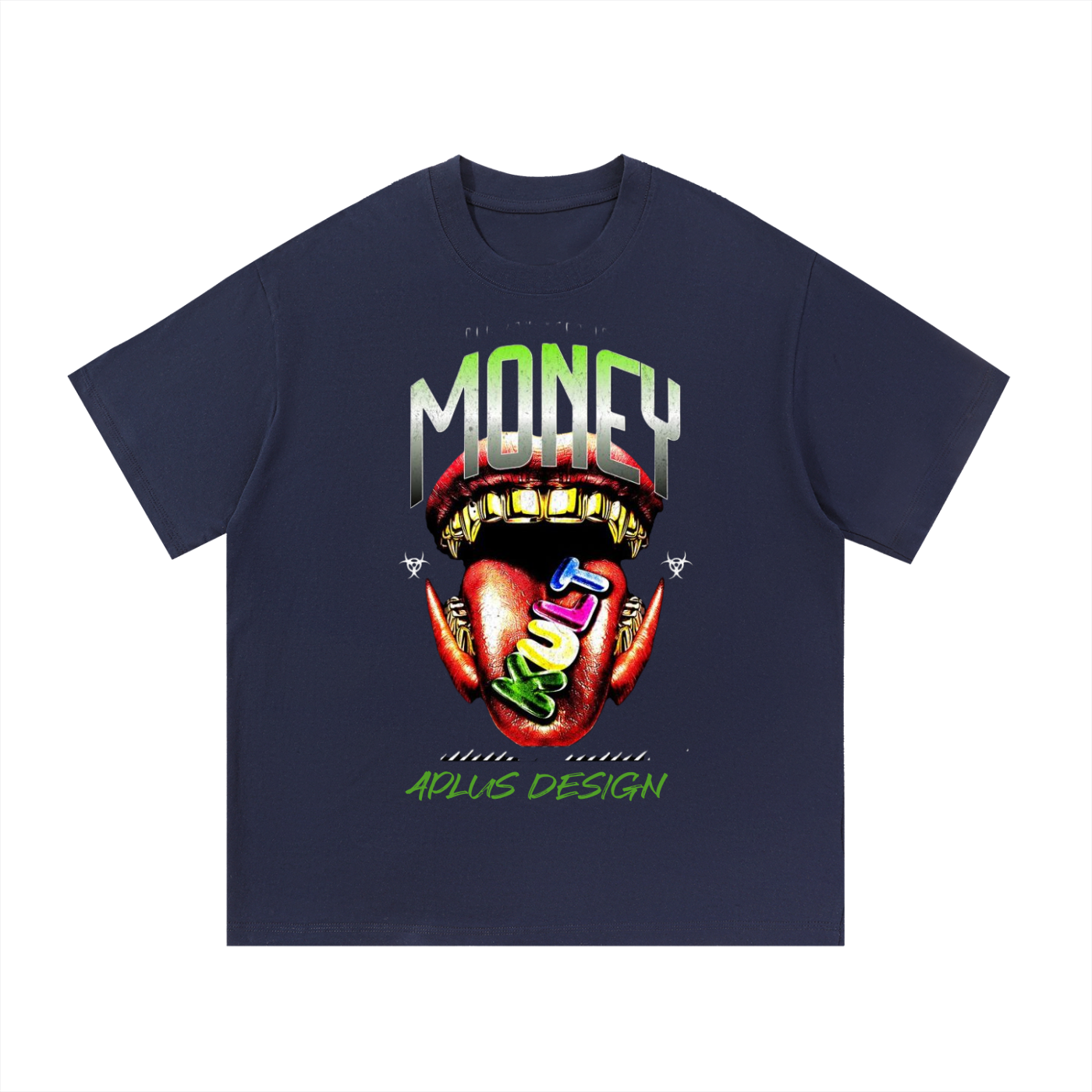 AP All U need Is Money Cotton T-Shirt