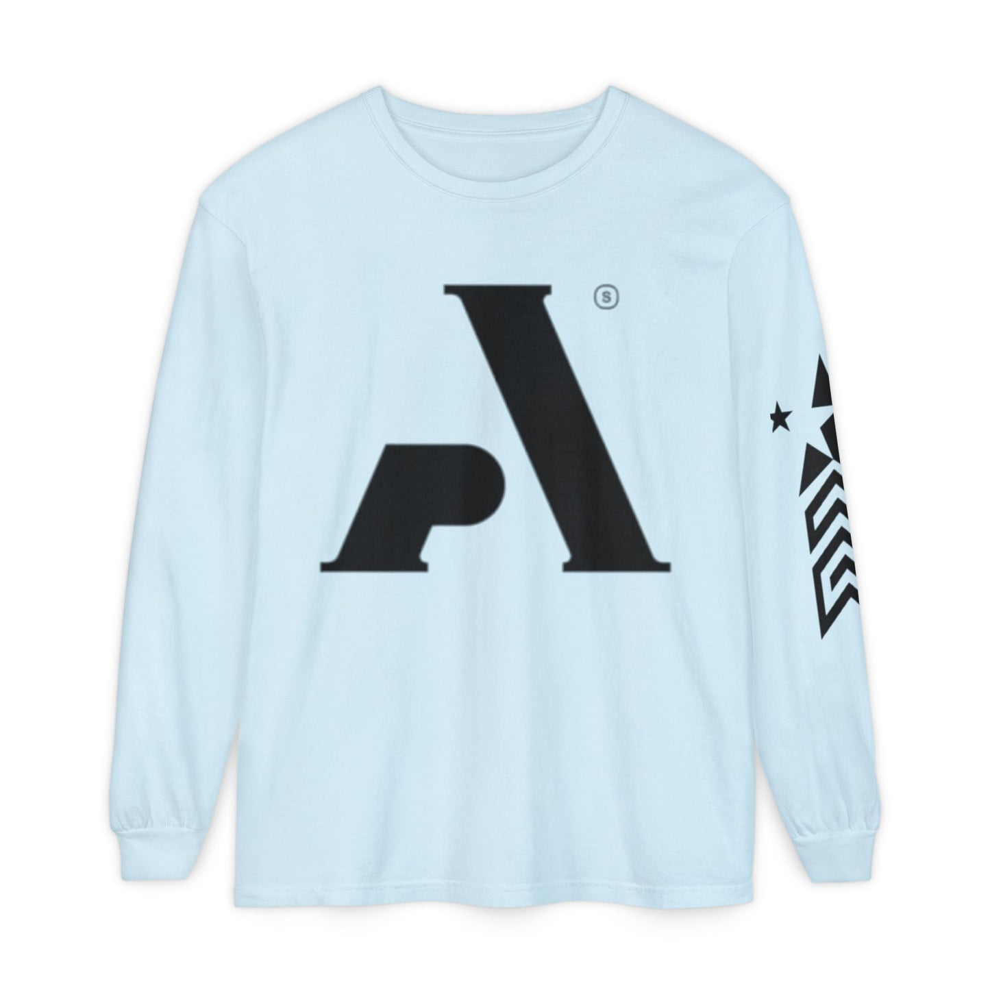 AP Logo  Long Sleeve T-Shirt | Casual Wear, Gift for Him Everyday Essentials, Trendy Fashion, Graphic Tee