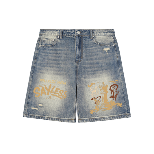 AP Sayless Denim Shorts